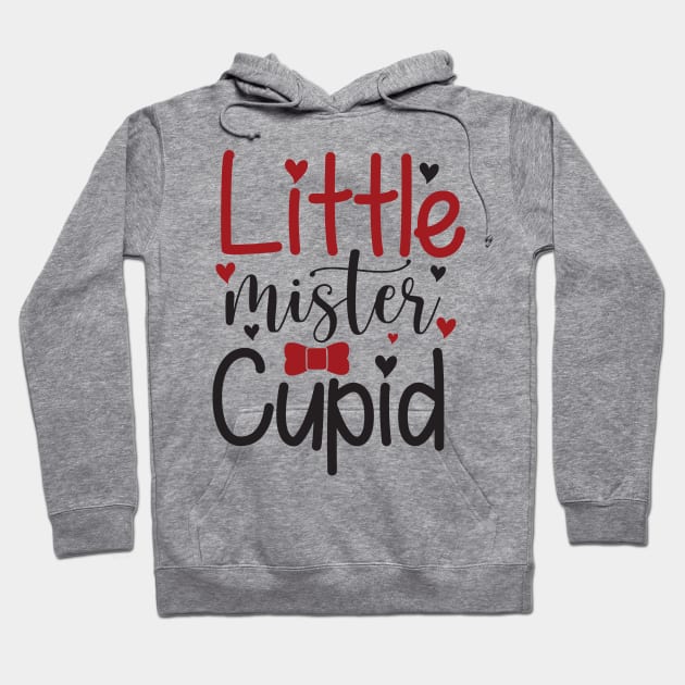 Little Mister Cupid Hoodie by JunkyDotCom